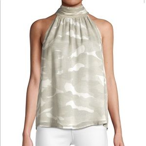 Joie Elora Silk Camo Tank